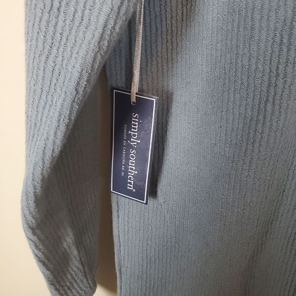 Simply Southern Light Gray Mama Vibes Sweatshirt Size Small - Picture 7 of 7